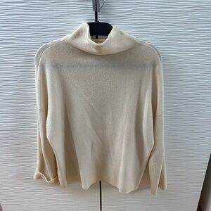 Vince Cowl Neck Cream Sweater